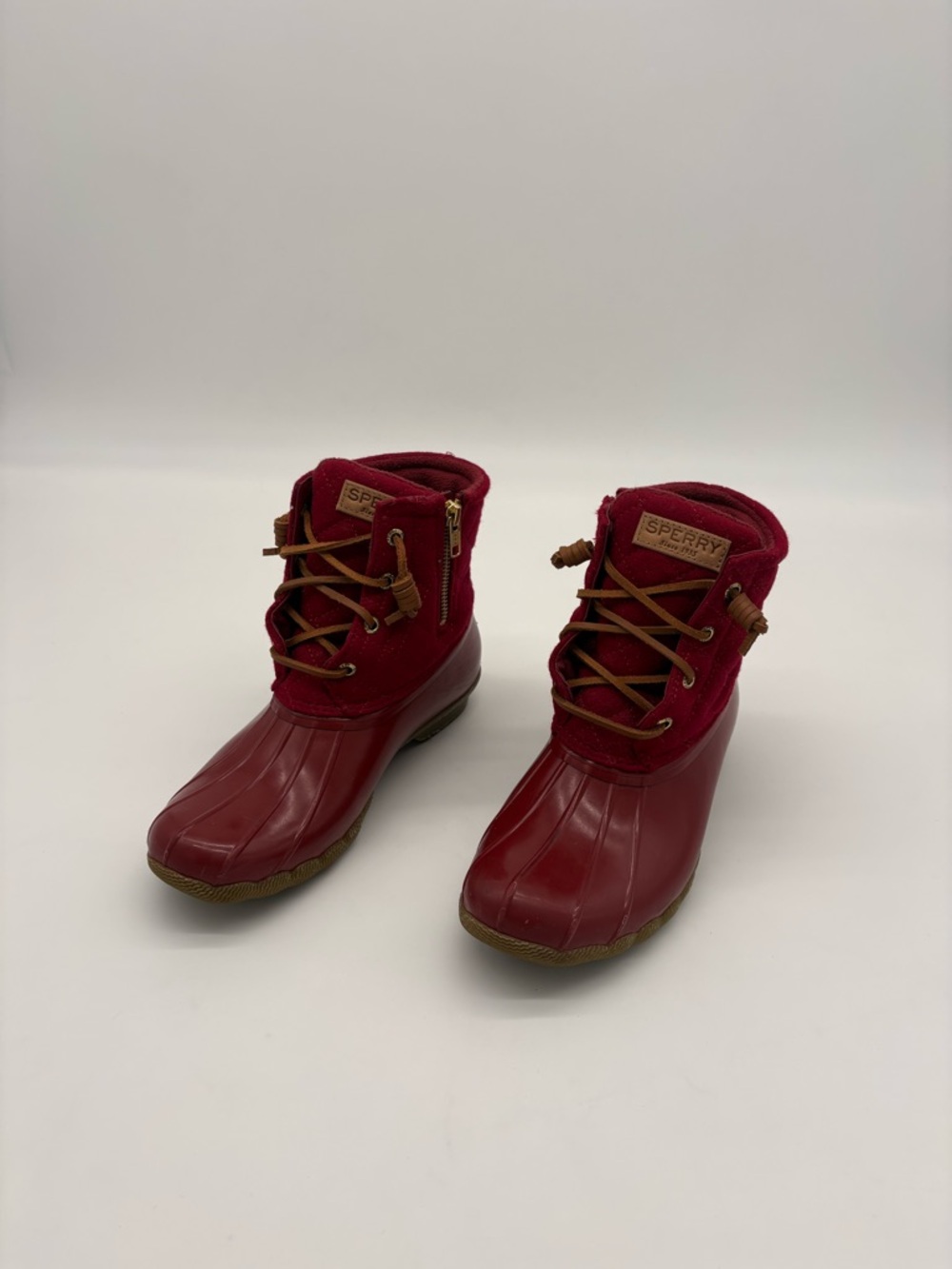 Sperry Red Rain Boots